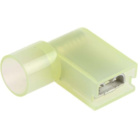 Cosse faston RS PRO, Isolé, Jaune