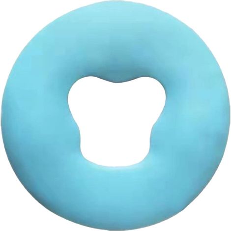 Coussin de massage doux pour le visage - Pour spa et salon de beauté - Bleu - Extérieur : 29 x 24,5 cm