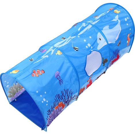 Arceau d'escalade en tissu résistant, sain et écologique pour enfants, tunnel léger et portable, jouet d'éveil sensoriel (1/5)