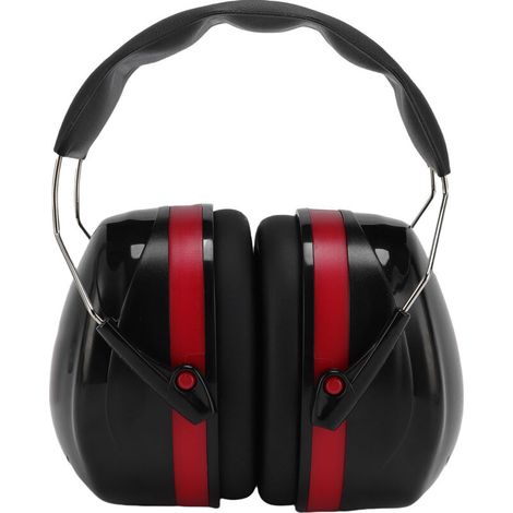 Cuffie con cancellazione del rumore, archetto ergonomico pieghevole, blocco del suono, 27 dB, per scuole industriali -Crezuo
