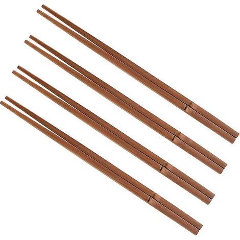 Lot de 4 baguettes de cuisine extra longues pour la cuisson, le sauté et les nouilles instantanées. (1/2)