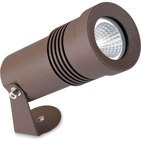 Leds-C4 Micro - Spot LED Extérieur Marron 740lm 3000K IP65 (1/2)