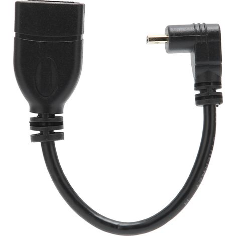Câble HDMI vers Mini HDMI 90 Degrés pour Ordinateur Audio Vidéo (1/5)
