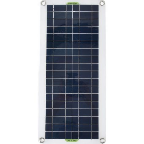 20-W-Solarpanel-Akkuladegerät, 21-V-Polysilizium-tragbares Solarpanel-Ladegerät-Set für Autos (1/5)