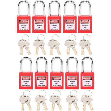 10 Sets 38 mm starke, ineinandergreifende Industrie-Nylon-Isolierung für Chemie- und Energieanwendungen - Crezuo