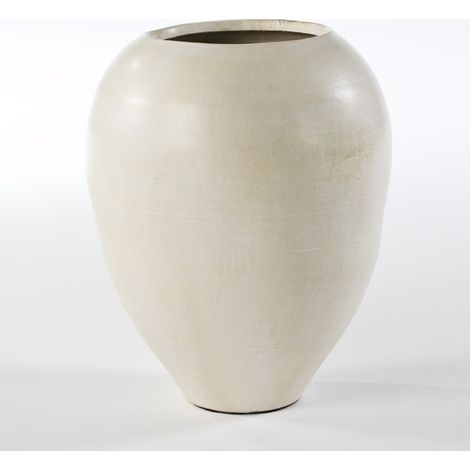 Vasija 60X60X70 Terracota Crema (1/2)