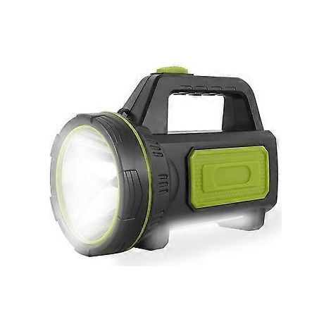 Extrem leistungsstarke LED-Taschenlampe, USB-aufladbar, 13500 Lumen, 6000 mAh mit Seitenlicht, wasserdicht, ideal für Notfälle, Jagd, Wandern und Camping.