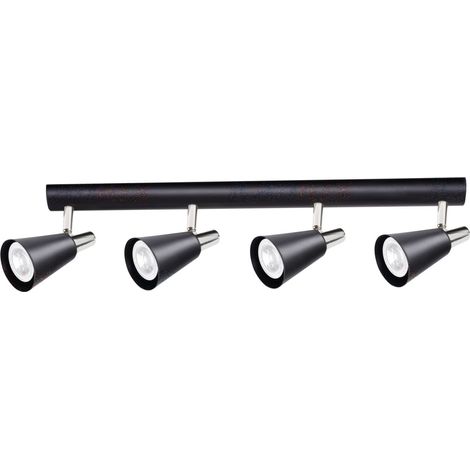 Spot plafonnier Kanlux Sempra noir orientable 4xGU10 (1/5)