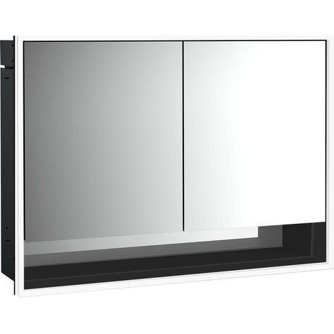 emco loft Lichtspiegelschrank mit Unterfach, 1000mm, 2 Türen, (1/5)