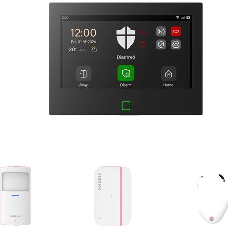 Système de sécurité, connectivité à longue portée, interface conviviale, LORA-H700-D-EU, Prise EU (1/2)