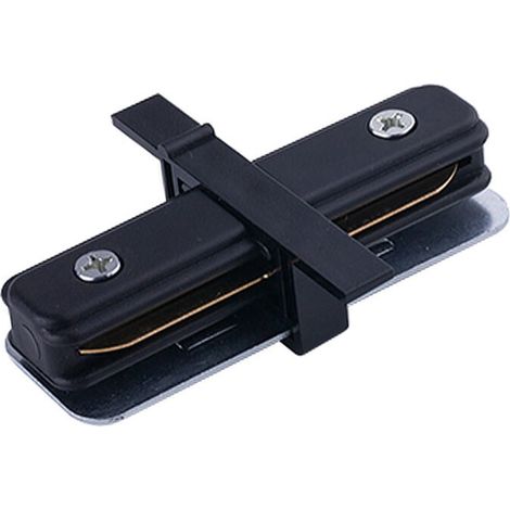 Conector negro Nowodvorski para barras colectoras empotradas de 1 circuito CONECTOR RECTO 8968 (1/2)