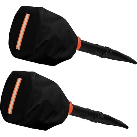 Lot de 2 housses pour souffleur de feuilles - Accessoires robustes pour aspirateur de jardin - Étanche et anti-poussière - Pour outils de batterie - 43 x 38 cm (1/5)