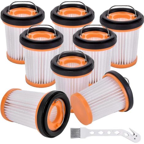 Filtres de rechange en tissu pour aspirateurs portables sans fil Shark Ion W1 S87 Wv200 et Wv201 (lot de 8) (1/5)