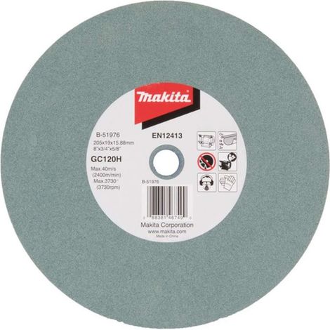 Makita - Schleifstein Metall 205x15,88 mm B-51976
