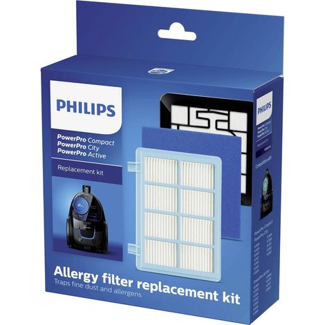 Kit de rechange PHILIPS FC8010/02 Compatible PowerPro Compact et PowerPro Active (1/5)