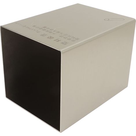 Strohhalmhalter aus Edelstahl, Aufbewahrungsbehälter für Trinkhalme, Besteckorganizer für Bar, Café, Restaurant, Metallfarbe. (1/5)