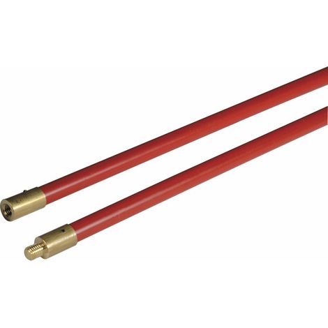 Asta polipropilene nera Ø18mm lunghezza 1m - DIFF