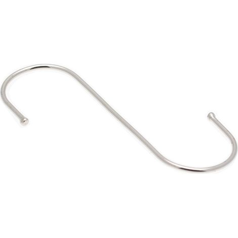 PENDERIE Ronde Metal Ø25 5 Crochets Chrome Mat