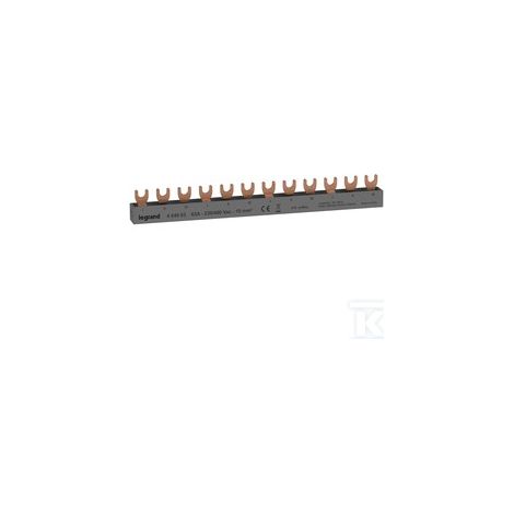 Bus, 3P, 63A 4 modules BI3-3P-12
