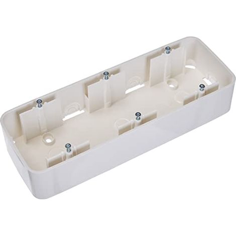 Busch-Jaeger 1703-214 Scatola Ampia Bianca Plastica (1/4)