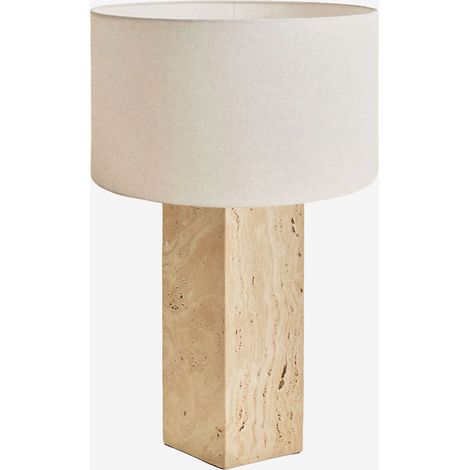 Lámpara de mesa en travertino Davise SKLUM (1/5)