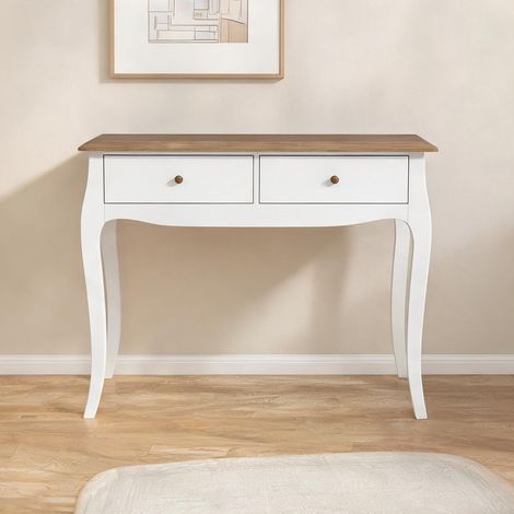 Console bianco en mDF truciolato 100 x 35 x 76,5 cm (1/5)