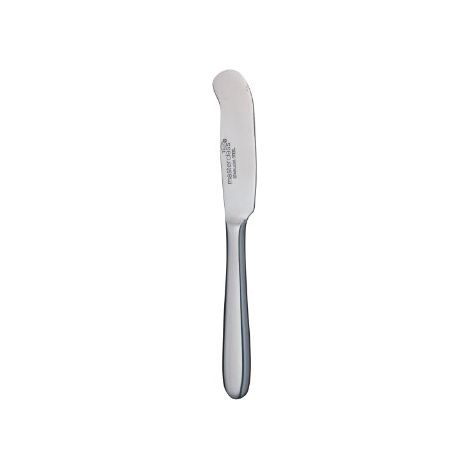 KitchenCraft Masterclass Butter Knife of Stainless Steel, 16.x 2x 0.5 cm - Silver Plated (1/4)