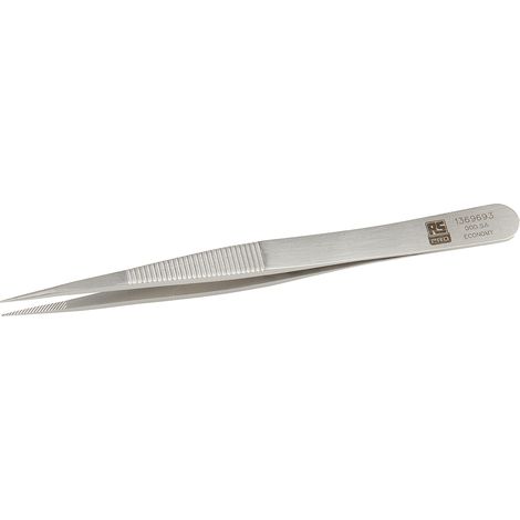 Brucelles RS PRO 00D.SA pointe dentelée en inox, L. 120 ( Prix pour 1 ) (1/2)