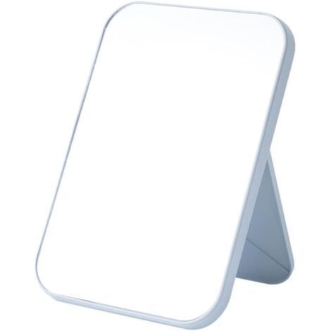 Ultra HD Desktop Mirror (Blue) Foldable with Stand, Hands Free/Portable Makeup Mirror (1/5)
