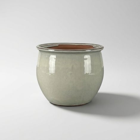 Maceta NEWTON 21x23cm blanca