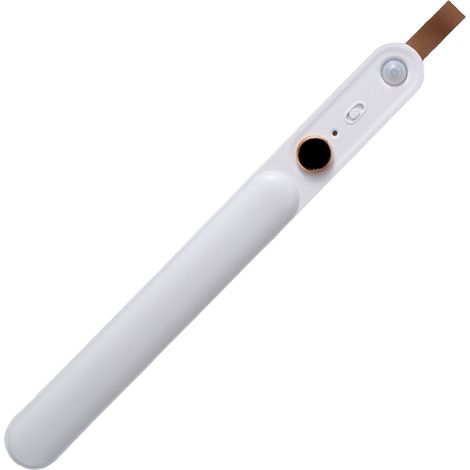 Veilleuse à détecteur de mouvement, barre lumineuse magnétique sensible à la présence humaine, pour chambre, couloir, camping, tente, blanche (1/5)