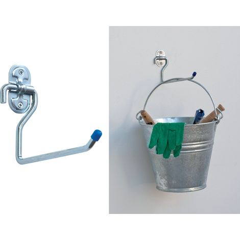 GANCIO ZINCATO 4030 A FORMA L 150 MM- ALDEGHI LUIGI SPA- 10,0 pz