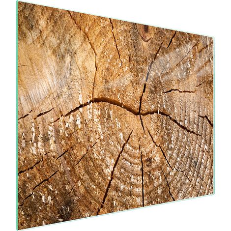 Glasschneidebrett 52x30 Holz (1/5)