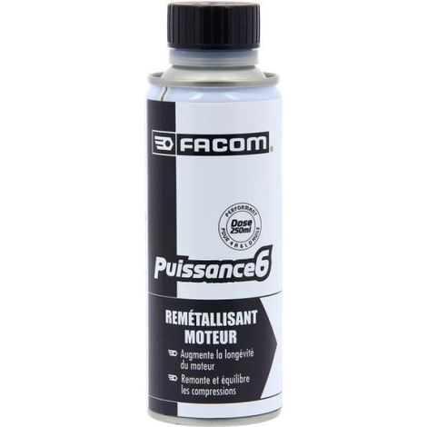 Facom – Remétallisant moteur 250 ml – Traitement nanotechnologie au bisulfure de Tungstène – Prolonge la durée de vie du moteur (1/6)