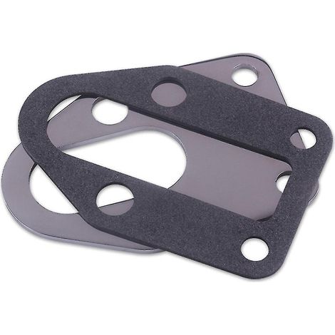 Kraftstoffpumpenplatte mit Dichtung, Kraftstoffpumpen-Montageplatte passend für SBC 283, 327, 350, 400 (1/4)