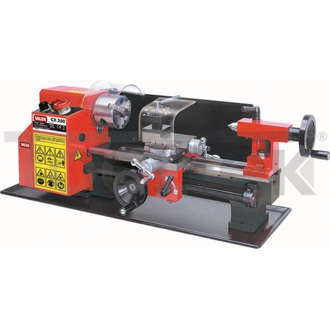 TORNIO METALLO MACCHINA LAVORAZIONE METALLI 250W 300mm d180mm VALEX