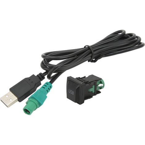 USB-Schalter für Autoradios mit Adapterkabel, Plug & Play, kompatibel mit den CD-Playern RCD510Plus und RCD310Plus (1/5)