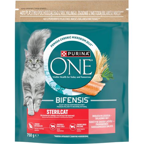 Cibo secco Purina al salmone 0,8 kg 1 pz. (1/2)
