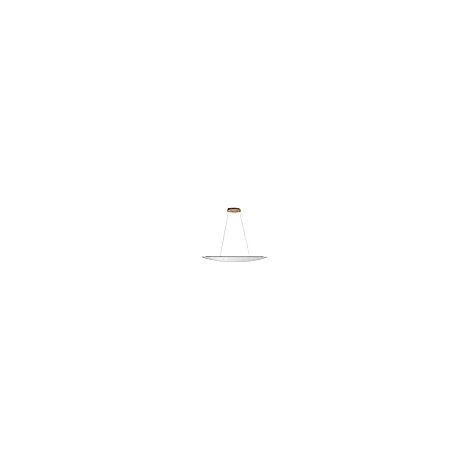 Lámpara de techo coralina 112w led 10080lm 3200/4000/6000k l.120xan.35xal.reg.cm dorado