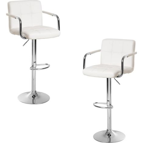 Packs Taburetes Cocina - Pack 2 Taburetes Vapen - Blanco (1/5)