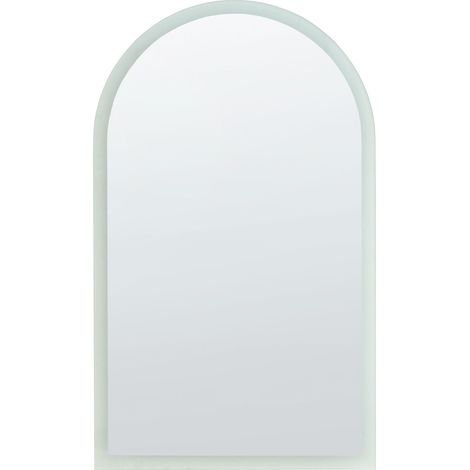 Wall Mounted Hanging Touchless LED Mirror 100 x 60 cm Modern Contemporary Bathroom Vanity Make-Up Bedroom SUIN (1/5)