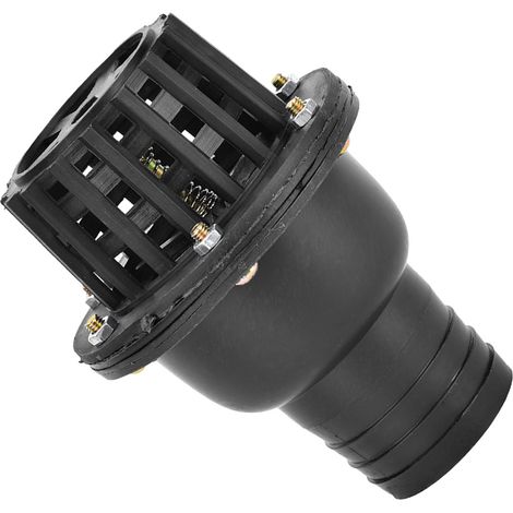 Soupape de pied pour pompe à eau noire PVC clapet anti-retour plat basse pression pour machine à fluide (2 pouces) (1/5)