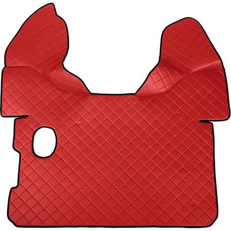 Tappeto centrale in Skeentex - Rosso - compatibile per Daf XF 105 (02/0412/14) manuale, con Webasto - Daf XF 106 (10/1205/21) manuale, con Webasto