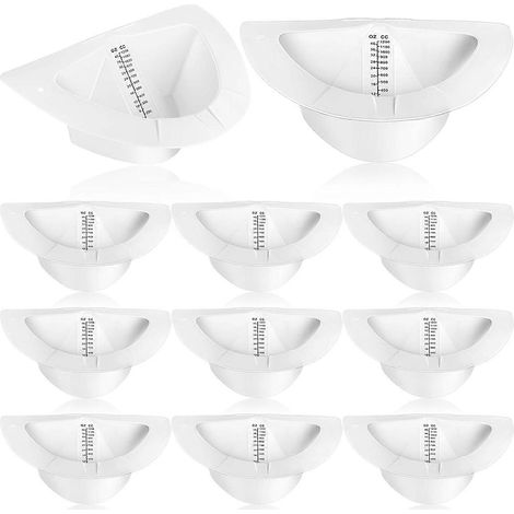 Lot de 10 chapeaux de collecte d'urine pour toilettes (1/4)