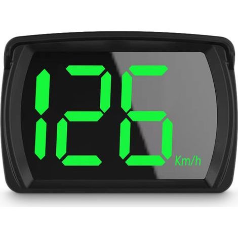Digitales Head-Up-Display (HUD) für Autos: 3,15 x 2,13 Zoll GPS-Tachometer, LCD-Bildschirm, kompatibel mit allen Fahrzeugtypen