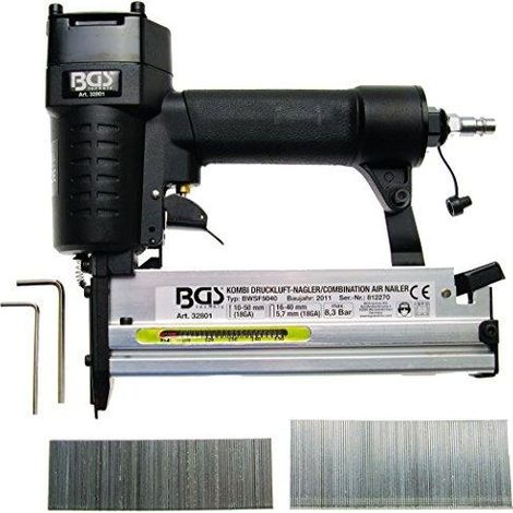 Bgs Clavadora Grapadora aluminio 2023 ergonómica