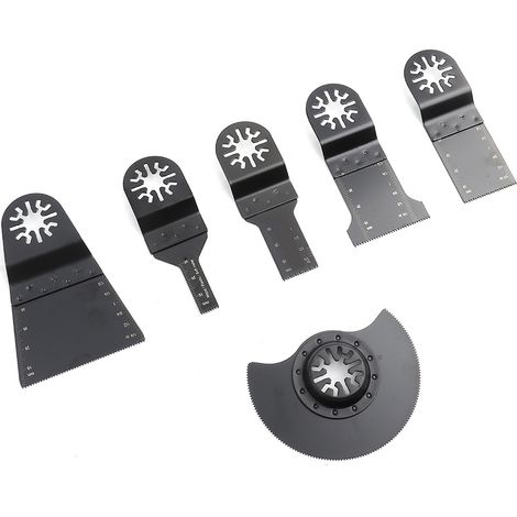 6pcs Standard Oscillating Multitools Saw Blades Power Tools Cutter