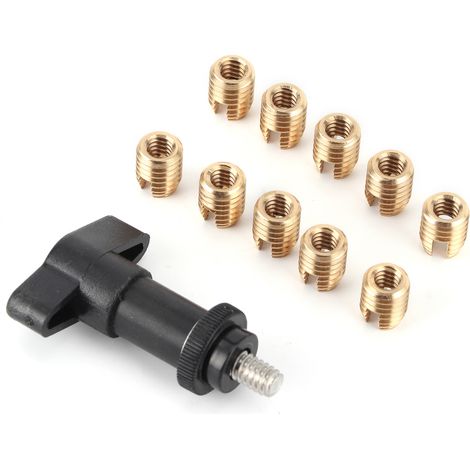 Kit de réparation pour carénage moto, vis et boulons en laiton avec outil d'installation poignée en T pour type Batwing (1/5)