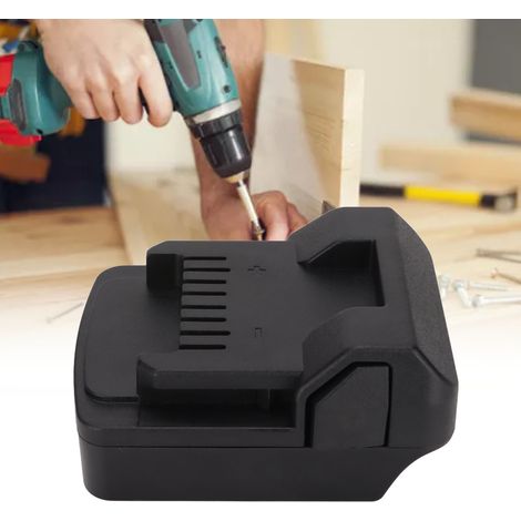 Adaptateur de batterie 18V pour outils BLACK & DECKER vers Hitachi - Convertisseur lithium plug and play pour matériel de bricolage