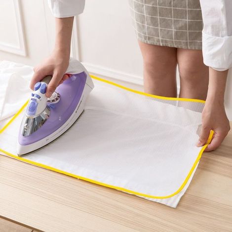 Almohadilla de planchado Paño de planchado resistente al calor Alfombrilla protectora termoaislante Paño de planchado de malla Protector,3550cm (1/4)